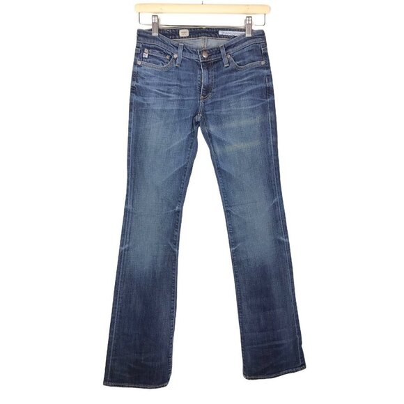 Adriano Goldschmied Angel Low Rise Boot Cut Jeans  Size 26R - Picture 1 of 11